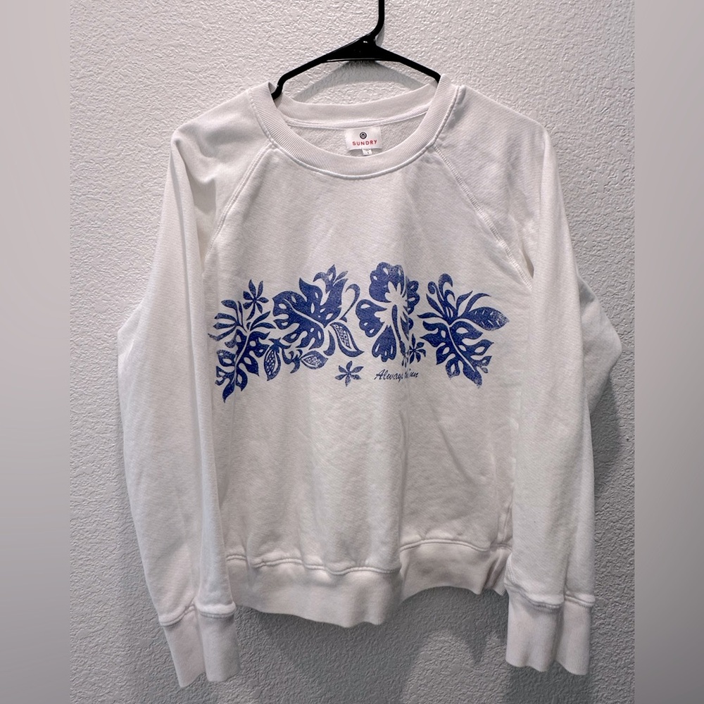 SUNDRY Graphic Pullover
